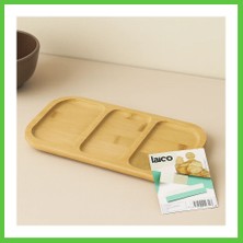 Bezos Bambu 3 Bölmeli Sunum Tepsisi 25X14 cm Vengners