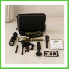 Bezos 12 Parça Kamp ve Hayatta Kalma Seti (Survival Kit) Vengners
