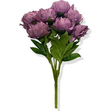 Vera Concept Store Yapay Çiçek Pastel Şakayık Gül Demeti 55 cm