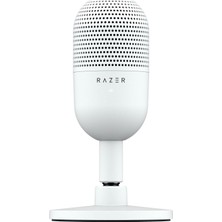 Vera Concept Store Seiren V3 Mini - Ultra Kompakt USB Mikrofon (14 mm Kondansatörlü Mikrofon, Süper Kardiyot Karakteristiği, LED Göstergeli Dokun-Sessiz Sensör, Entegre