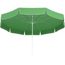Vera Concept Store Plaj Balkon Bahçe Piknik Şemsiyesi 220 cm 10 Telli Çok Sağlam Bidon Hediyeli Yeşil