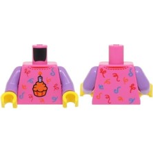 Vera Concept Store Minifigür Parçaları: Torso, Vücut, Gövde: 973PB6028C01