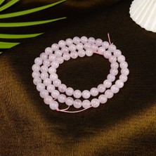 Moony Stone Morganit Doğal Taş Dizi (6mm)