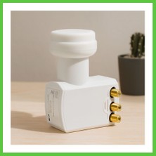 Bezos Uydu Lnb Quad (4 Çıkış) 0.1db 4K Ultra Hd Universal Vengners