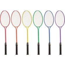 Vera Concept Store Temperli Çelik Çift Milli Badminton Raketleri 6'li Set