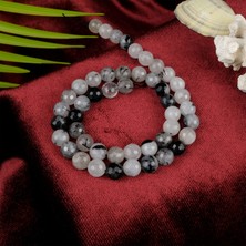 Moony Stone Özel Kesimli Rutil Kuvars Doğal Taş Dizi (8mm)