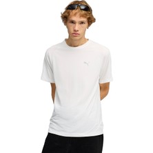 Puma Evostripe Erkek Beyaz Günlük Stil T-Shirt 69218902