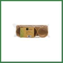 Bezos 3'li Altlıklı Bambu Mini Sunumluk BEZOS16