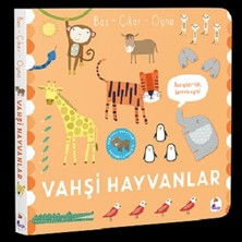 İndigo Çocuk Bas – Çıkar – Oyna Vahşi Hayvanlar (Ciltli)