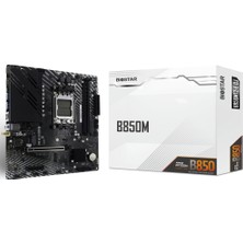 Biostar B850MT2-E Dj Argb Amd Am5 Ddr5 8000 HDMI Dp 2xm2 Matx