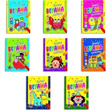 Karatay Aktiviteli Örnekli Boyama Kitabı 24'lü Paket