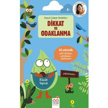 1001 Çiçek Kitaplar Dikkat ve Odaklanma – Çıkartmalı Kişisel Gelişim Etkinlikleri