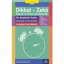 9-10 Yaş Dikkat - Zeka Bilişsel ve Düşünsel Beceriler 6. Kitap - On Dakikalık Testler Matematik ve Görsel Zeka