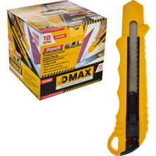 Dmax Plastik Maket Bıçak Sarı DMX1820 24'lü Paket