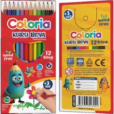 Silka Colorıa 12 Hex Prıme Kuru Boya ART.1392 12'li Paket