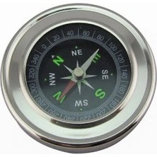 TCX Dayanıklı Yuvarlak Metal Kasa Pusula 80 mm Kamp Için