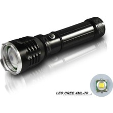 TCX Manyetik Tasarımlı Güçlü LED Fener 15 cm 200 Metre
