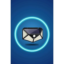 TCX Beyaz Suya Dayanıklı Bahçe Lambası 100 LED Sensörlü 20W