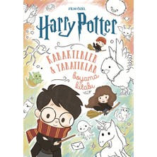 Beta Kids Film Özel Harry Potter Karakterler ve Yaratıklar Boyama Kitabı