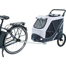 Trixie Trıxıe Bisiklet Römorku Köpekler Için L Gri - 74 x 95 x 103 cm - 143 cm