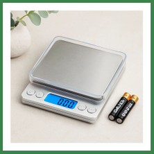 Bezos Mini Hassas Tartı 3000G/0.01G (Şeffaf Kapak, Pilli) BEZOS16
