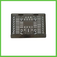 Bezos Çıtalı Kare Plastik Plakalık Motosiklet Plaka Altlığı 25X16CM Vengners