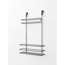 Kawin Pink & Blue Home - Metal Iki Katlı Çok Amaçlı Askılı Organizer | Dolap Içi Askılı Düzenleyici, Havluluk