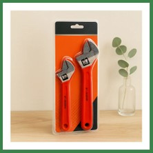 Bezos Kurbağacık Anahtar Seti 8 Inç (200 Mm) & 10 Inç (250 Mm) - 2 Parça BEZOS16