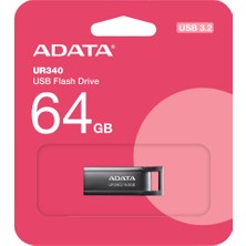 Adata UR340 64GB Usb3.2 Metal AROY-UR340-64GBK