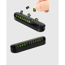 TCX Araç Içi Numara Göstergesi Kolay Kullanım (Fosforlu Model)