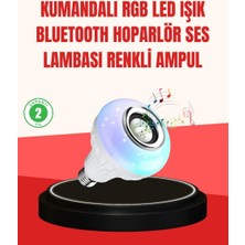 MiraLive Akıllı LED Ampul – E27 Uyumlu ve Müzik Çalarlı Tasarım