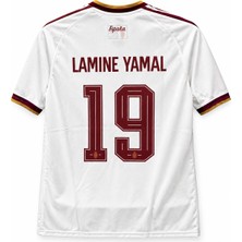 Mmt Spor Ispanya Euro 2026 Lamineeee Yamalll Deplasman Krem Yetişkin Forması