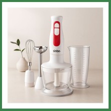 Bezos El Blender Seti (Doğrayıcı, Mixer, Blender) - 2 Kademe, 600ML Hazne, 700ML Ölçü Kabı BEZOS16