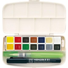 Kuretake Zig-Gansai Tambi Portable Sulu Boya MC30-114
