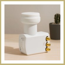 Bezos Uydu Lnb Quad (4 Çıkış) 0.1db 4K Ultra Hd Universal Za