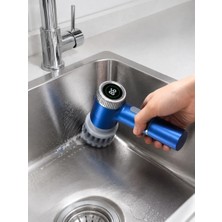 TCX Çok Amaçlı Elektrikli Temizlik Fırçası 1 Adet Mutfak ve Banyo Için