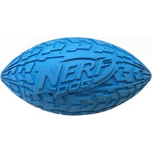 Str Store Interaktif Squeaker ile Lastik Futbol Köpek Oyuncağı, Hafif, Dayanıklı ve Suya Dayanıklı, Orta/büyük Irklar Için 6 Inç Çap, Tek Birim, Mavi (1571)