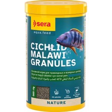 Str Store Cichlid Malawi Granules Otçul ve Hepçil Ciklet Yemi 1000 ml 565 gr