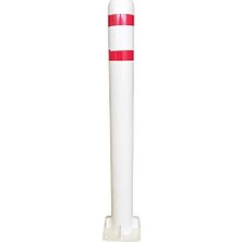 Park Direği Metal Otopark Bariyeri Garaj Önü Park Engelleme Bariyeri 75 cm 3 mm 1 Adet