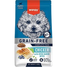 Wanpy Tavuklu Tahılsız Yavru Köpek Maması 1.5 kg