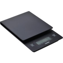 Hario V60 Damla Kahve Ölçeği ve Zamanlayıcı Dökme Ölçeği Siyah (Yeni Model)