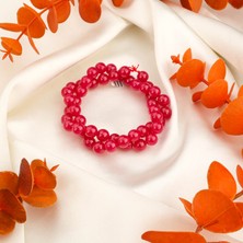 Moony Stone Rubylite Yakut Doğal Taş Dizi (8mm)