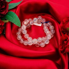 Moony Stone 8mm Topaz Doğal Taş Dizi