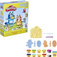 Play-Doh Bluey 3 Yaş ve Üzeri Çocuklar Için Kostüm Yap ve Şekillendir Oyun Seti, 11 Kutu Oyun Hamuru, Toksik Madde Içermez