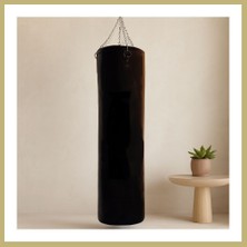 Bezos Boks Torbası 80X30 cm Büyük - Zincirli Askılı, Kum Dolgulu Za