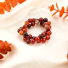 Moony Stone Akik Doğal Taş Dizi (10MM)