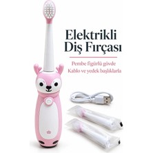 Trendexa Çocuk Elektrikli Diş Fırçası Pembe