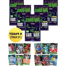 Mythriva 72 Kartlık Panini Fifa Top Class 2025 Futbolcu Kartları Seti, 9 Paket