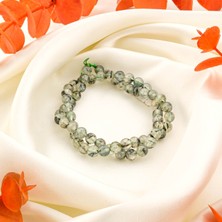 Moony Stone Prehnit (Perinayt) Doğal Taş Dizi (6mm)