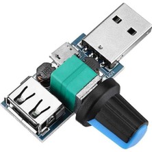 Mythriva Pwm Fan Hız Kontrol Modülü, 5V USB Fan Için